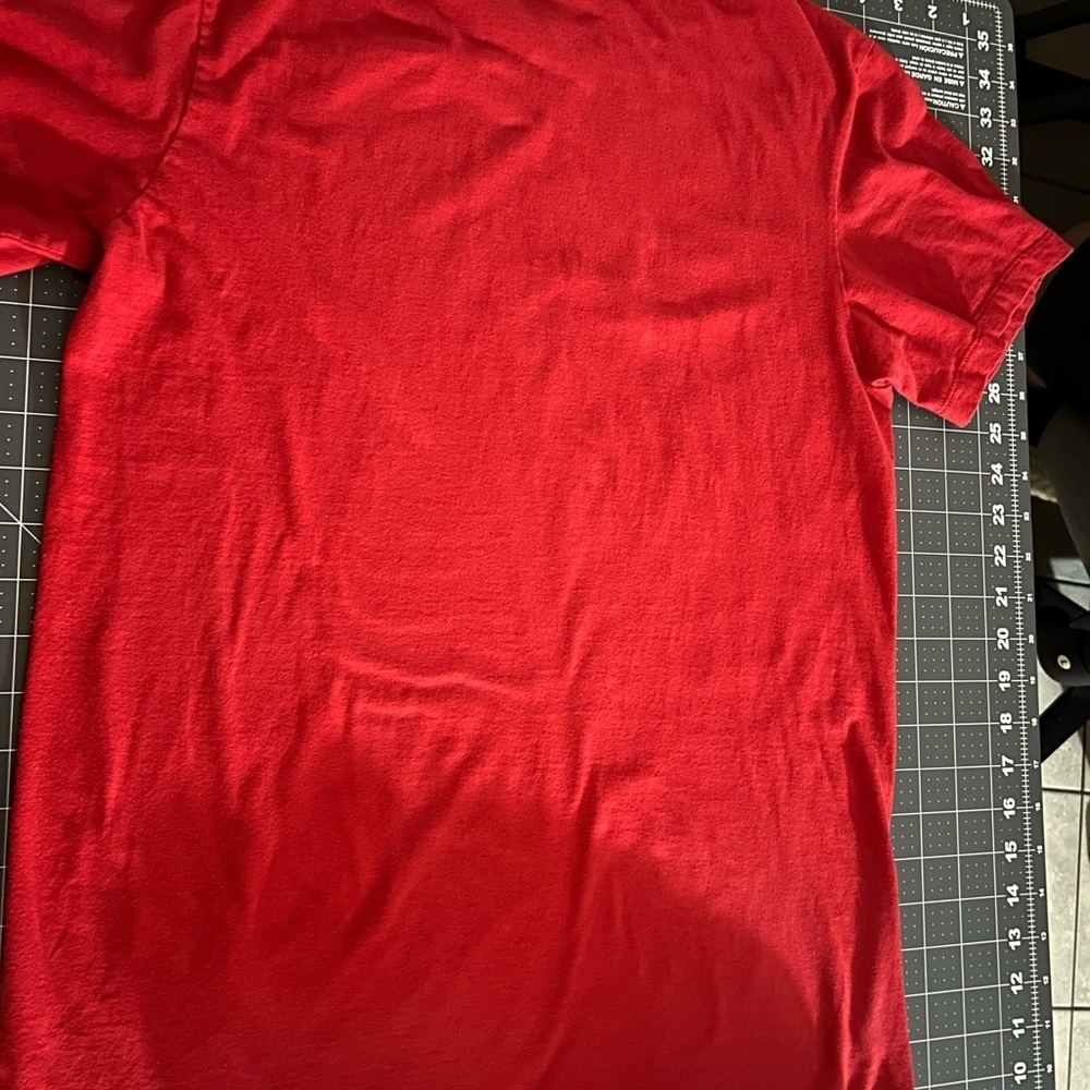 Nike Red Tee with Sneaker Design - Picture 5 of 5